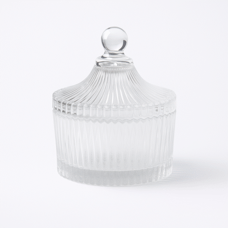 Elegant Trendy Deli Glassware Jar