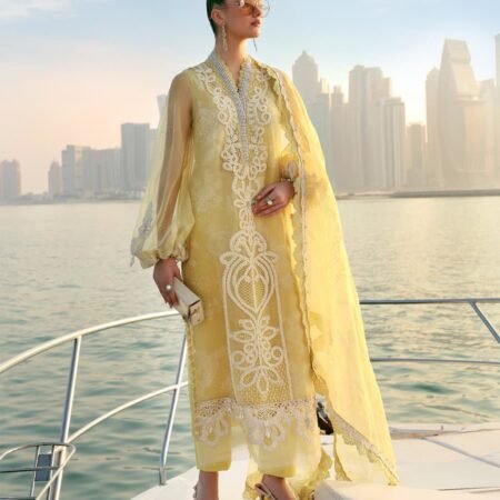 Maria.B Luxury Lawn Suit | Unstitched | Premium Wear |