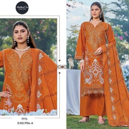 ELAF Premium Cotton Embroidered Ensemble